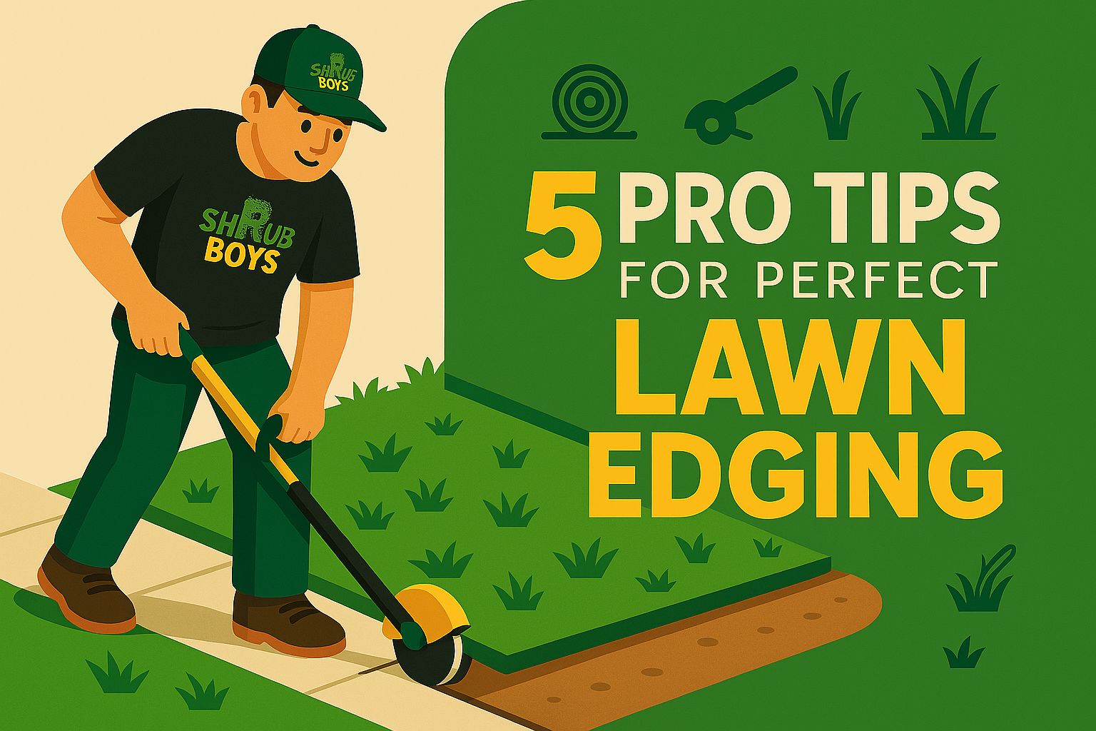 5 Pro Tips for Perfect Lawn Edging